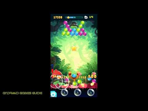 Angry Birds POP Bubble Shooter: Level 3: Walkthrough (3 STARS) HD