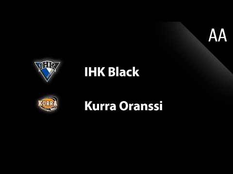 U13 AA IHK Black - Kurra Oranssi