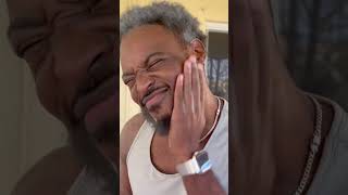 Baby powder turns hair gray. #shorts #viral #makeup #old #gray