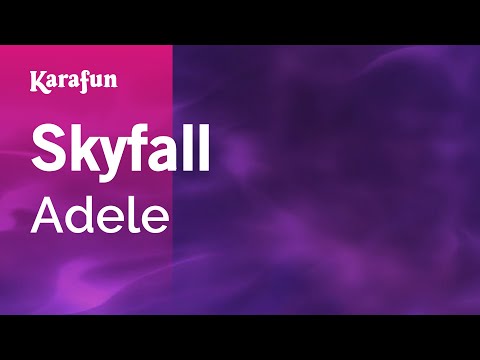 Skyfall - Adele | Karaoke Version | KaraFun