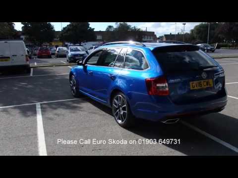 GV16CWL Skoda Octavia 2.0 TDI CR vRS (184bhp) DSG 2l EURO SKODA WORTHING