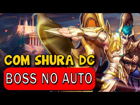 COMO FAZER O BOSS DA LEGIÃO NO AUTO COM ESSA COMP DE SHURA DIVINO - SAINT SEIYA AWAKENING