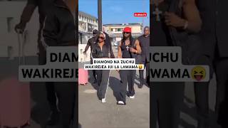 🤣DIAMOND NA ZUCHU WAKIREJEA JIJI LA LAWAMA😝🔥🙏 #diamondplatnumz #zuchu #globaltv #shortsvideo #viral