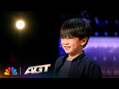 9-Year-Old Magician The Amazing Shoji Delivers Cool Card Magic! | AGT