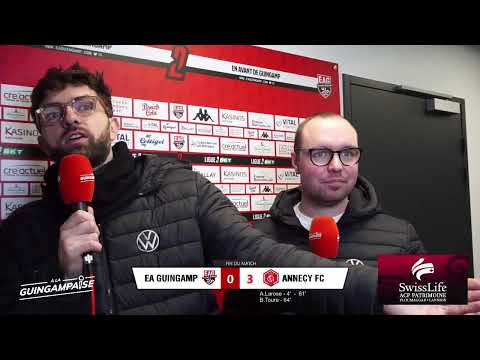 GUINGAMP - ANNECY : LE DEBRIEF (L2-J16) #EAGFCA
