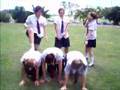 The Girls Trying To Do Some Cheerleading Prymaid
