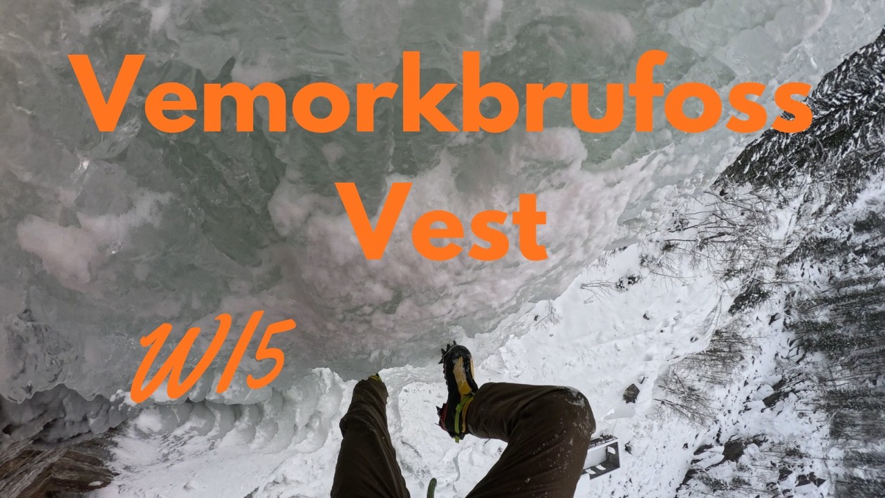Ice Climbing Vemorkbrufoss Vest A Frozen Challenge At WI5