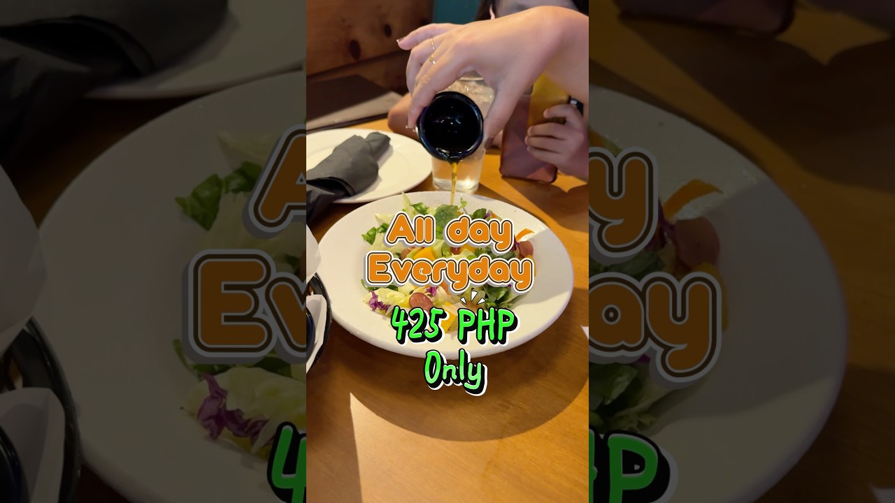 FOOD REVIEW ALERT! We tried the All Day Everyday Promo at Texas Roadhouse for just ₱425
