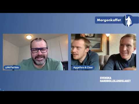 Morgonkaffet med Mikael och Felix