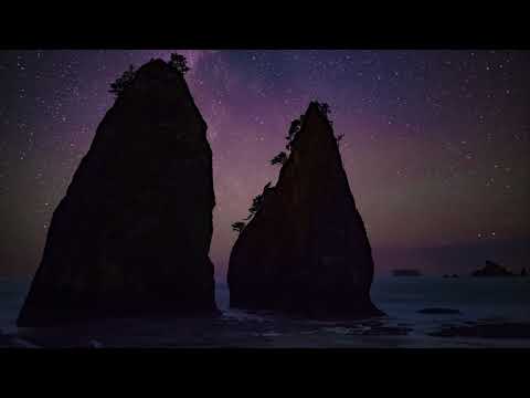 Rialto Beach Milky Way Time Lapse