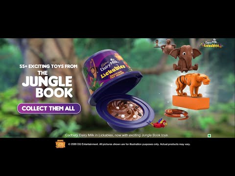 Cadbury Dairy Milk in Lickables - Jungle Book toy range | Tamil