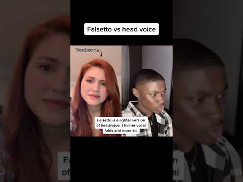 FALSETTO VS HEAD VOICE | CAMERON GOODE | Vocal Coach Reacts #shorts