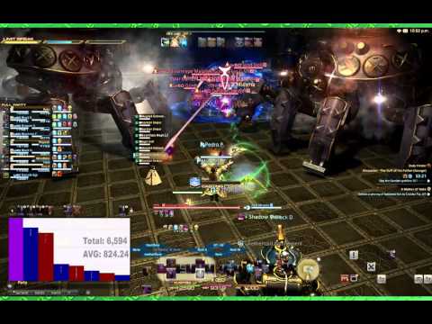[Live stream] FFXIV, Team Green Taining AS2 - Ragnarok Server AS2 kill, AS3 fail.