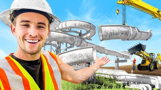 I Bought a $300,000 Waterslide for my backyard!