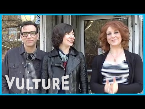 Portlandia's Fred Armisen and Carrie Brownstein Go Shopping at a Real Feminist Bookstore