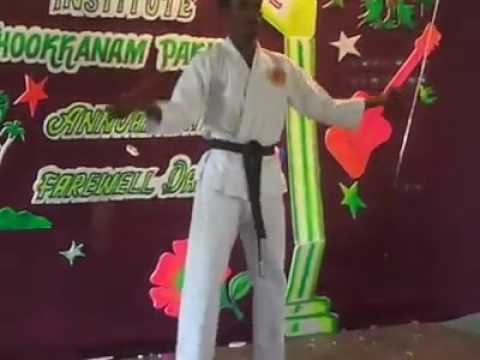 Mani ssp karate black belt Ninja competition
