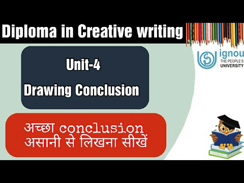 DCE-2 Writing about women : drawing conclusion | Feature writing