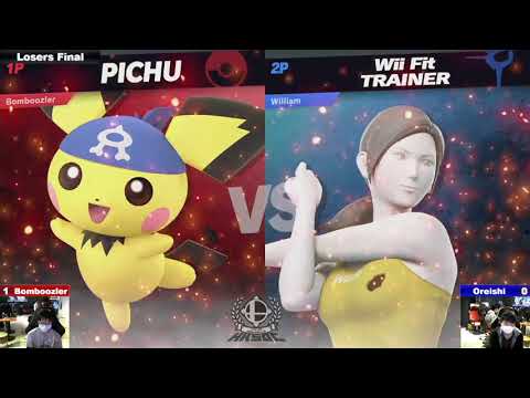 HKSBC February Tournament 2020 -  LF Bomboozler (Pichu) vs Oreishi (Wii Fit Trainer) - SSBU