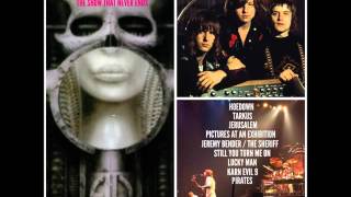 EMERSON LAKE & PALMER : ON THE ROAD LIVE THE SHOW THAT NEVER ENDS Greg lake R.I.P.