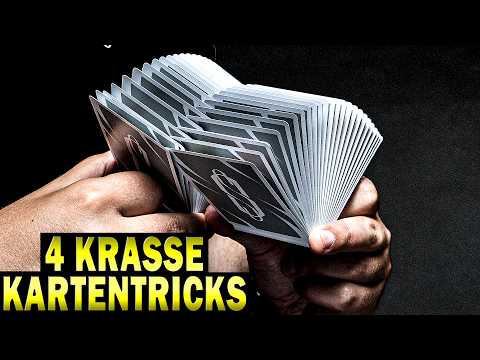 Ich erkläre 4 meiner eigenen Kartentricks