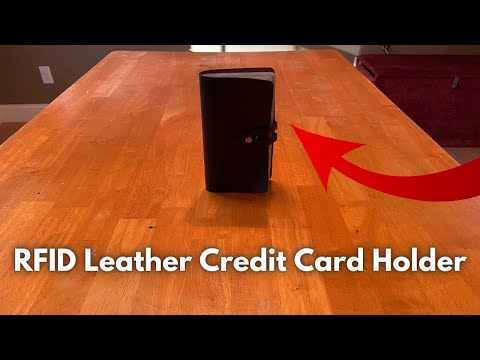 Romozi RFID Credit Card Holder #review #rfid  #creditcards