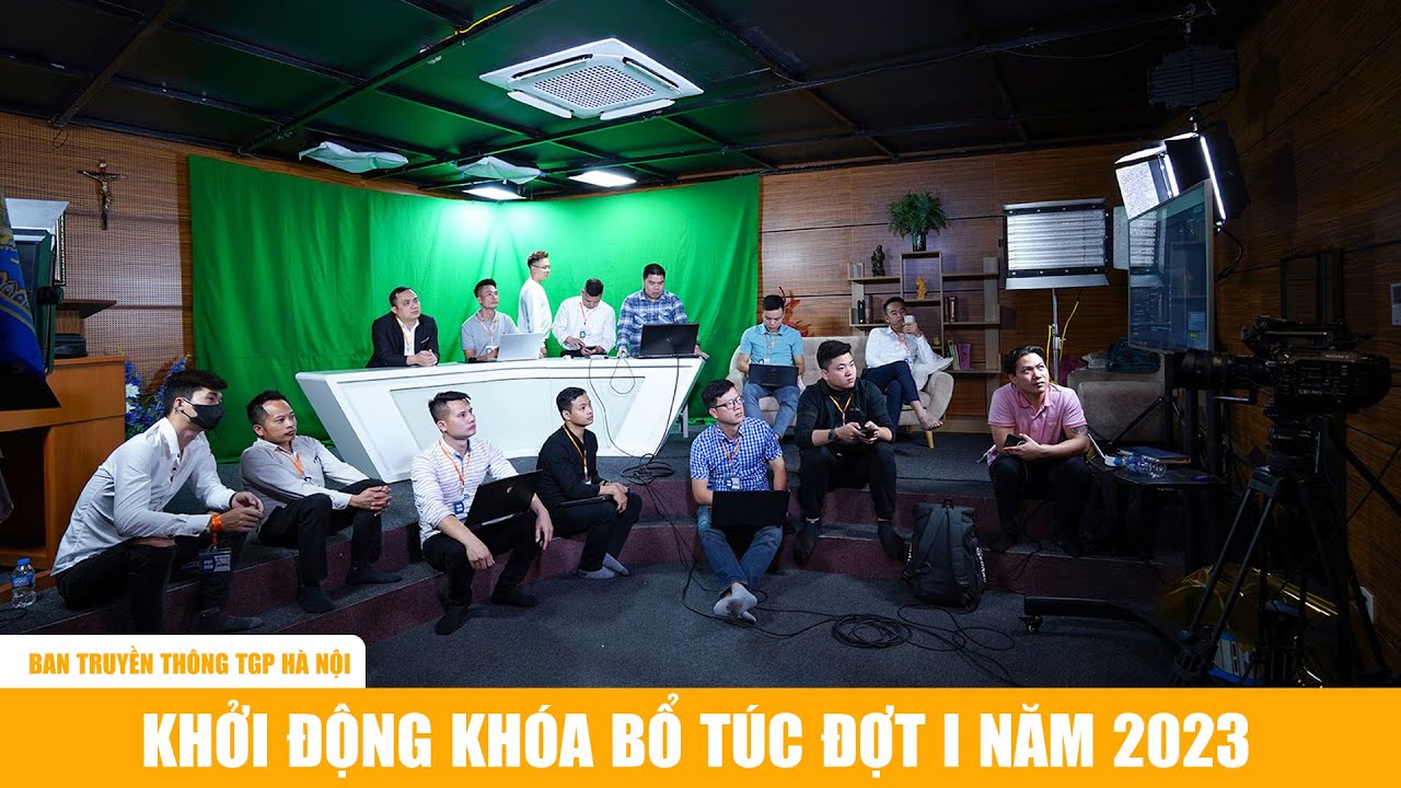 Ban Truyền Thông TGP Hà Nội Khởi Động Khóa Bổ Túc Đợt I Năm 2023