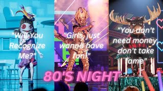 Season 9 Episode 7 All Performances (80's Night) | THE MASKED SINGER SEASON 9