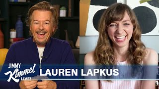 Guest Host David Spade Interviews Lauren Lapkus video