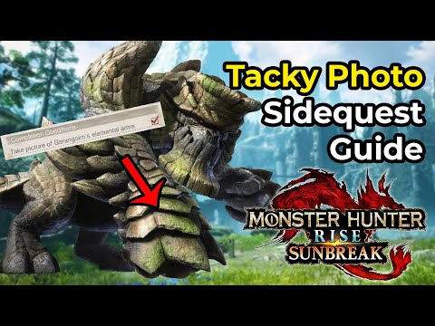 Monster Hunter Rise: Sunbreak - How to complete the "Tacky Photo" Garangolm Sidequest