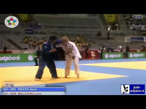 Judo 2010 Grand Slam Rio: Akari Ogata (JPN) - Luise Malzahn (GER) [-78kg]