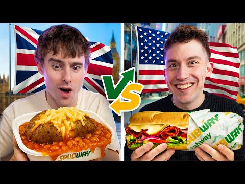 British vs American Subway!