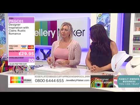 Wire Writing with Claire MacDonald - JewelleryMaker DI LIVE 13/08/15