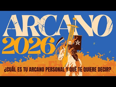 ✨ Your Personal Arcana 2026: The ENERGY that will guide your destiny this year. #arcana #2026