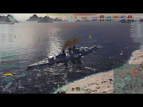 Odin T8 German BB | Dmg World Record 323k Dmg, Kraken, 3.7k Base XP | World of Warships