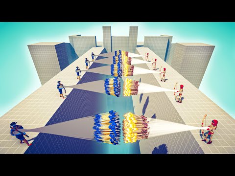 ALL GODS TOURNAMENT (5x vs 5x) - 🏹Totally Accurate Battle Simulator TABS