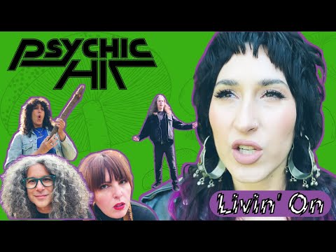 Psychic Hit - Livin' On (OFFICIAL MUSIC VIDEO) | [ Proto Metal, Synth Rock]