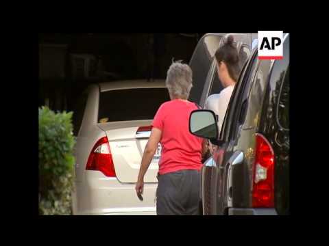 Rep. Gabrielle Giffords has left a Houston hospital where she's been treated for a gunshot wound to