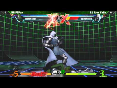 BG PZPoy vs NO BS TheHammer & BG PZPoy vs LU Alex Valle - NEC13 UMVC3 Singles