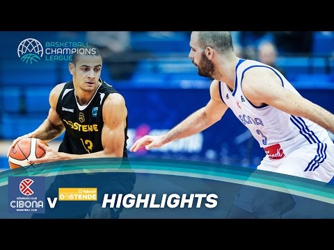Cibona v Telenet Oostende - Highlights - Basketball Champions League