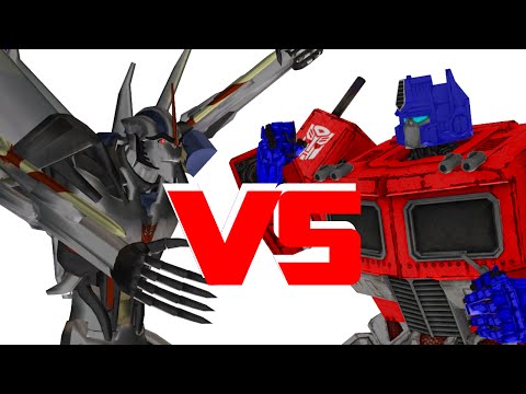 Optimus Prime VS Starscream (Ft. Steve Blum)