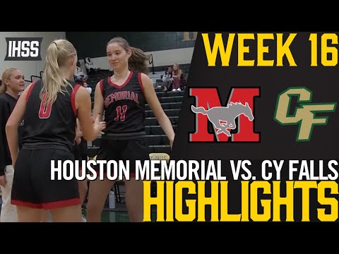 Memorial Dominates Cy Falls 45-29 in Key 17-6A Basketball Clash