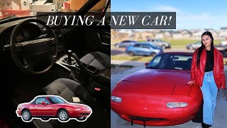 BUYING A NEW CAR | car tour, test driving