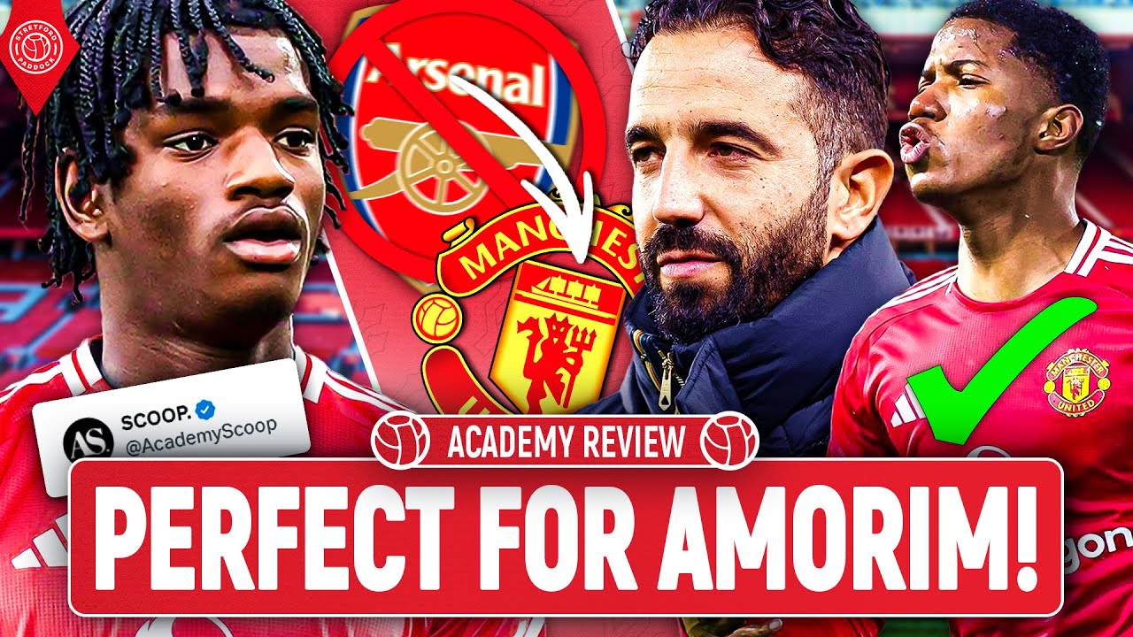 How Ayden Heaven Fits Amorim's Tactical Setup! | Academy Review