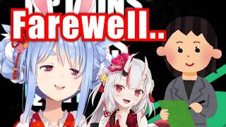 Pekora Bid Farewell To Her Favorite Manager With Ayame【Hololive】