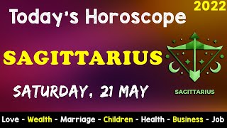 Sagittarius Horoscope for Today | Aj Ka Din Kaisa Rahe Ga | Aaj Ka Din | Daily Horo 21 May 2022
