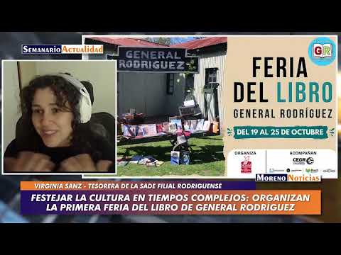 Festejar la cultura en tiempos complejos: organizan la primera feria del libro de General Rodríguez
