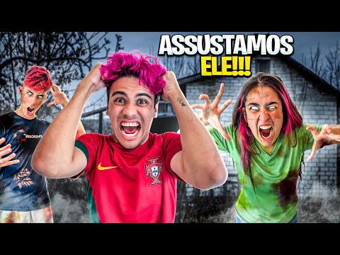 FINGIMOS QUE A CASA DELE ERA MAL-ASSOMBRADA *ele surtou
