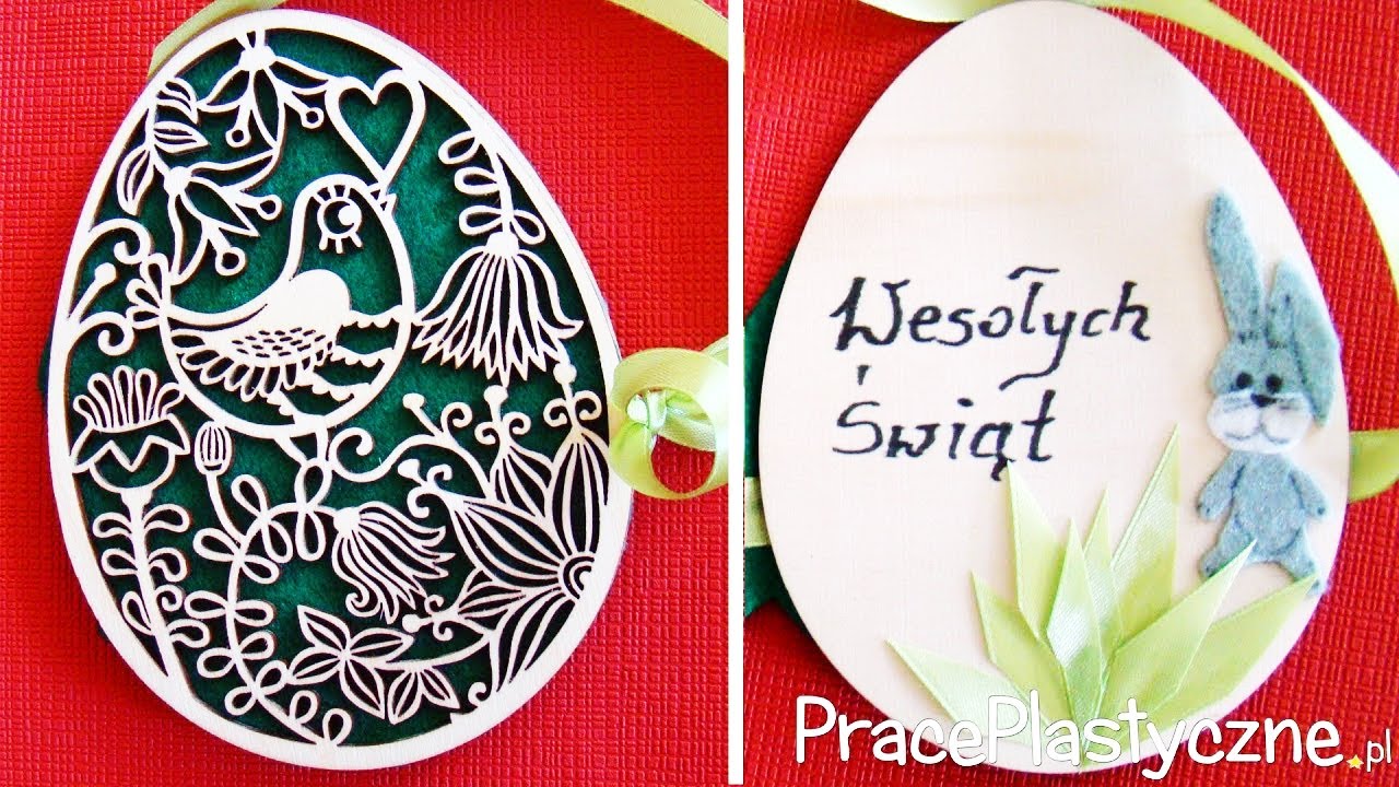 Jak zrobić drewnianą kartkę wielkanocną?