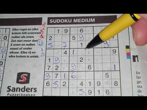 To Sudoku or not to Sudoku (#3430) Medium Sudoku. 09-22-2021 part 2 of 3