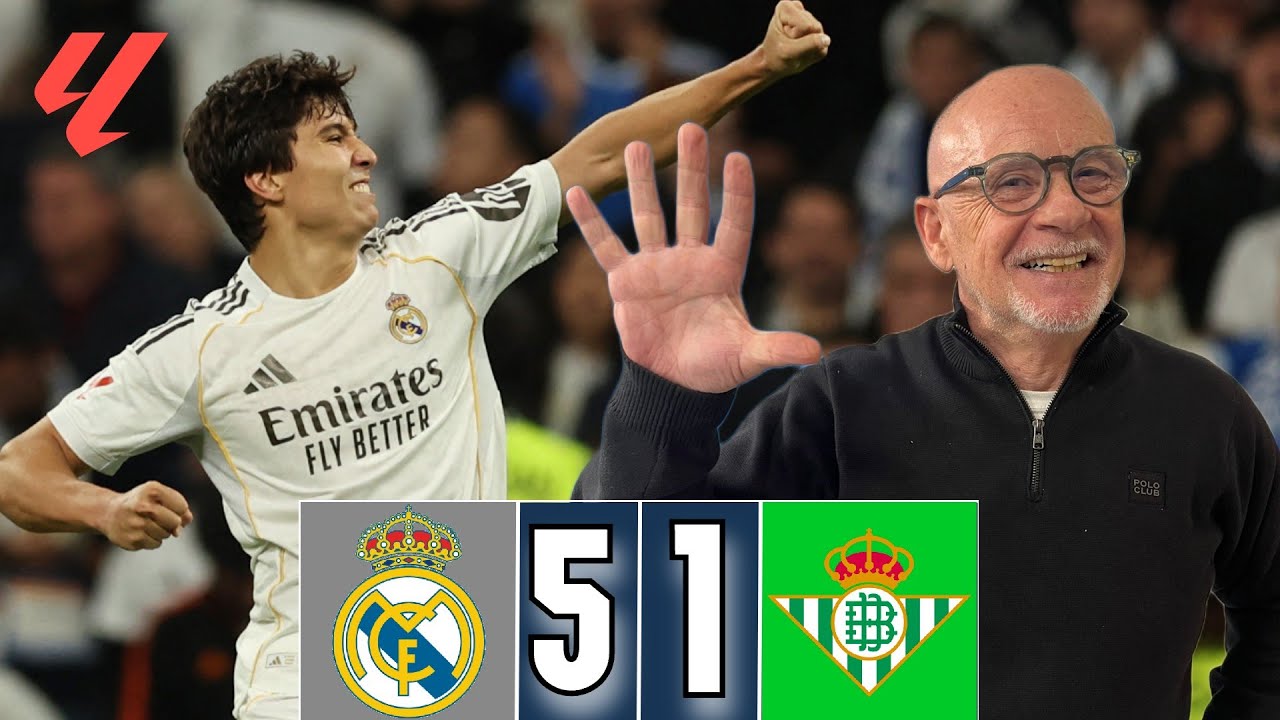 💥⚽ ¡HAT TRICK de GONZALO y MANITA BLANCA para ARRANCAR 2026! | Resumen Madrid 5-1 Betis